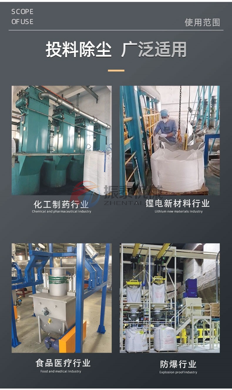 乙酸鈉噸袋拆包機適用行業(yè) 乙酸鈉噸袋拆包機適用行業(yè)