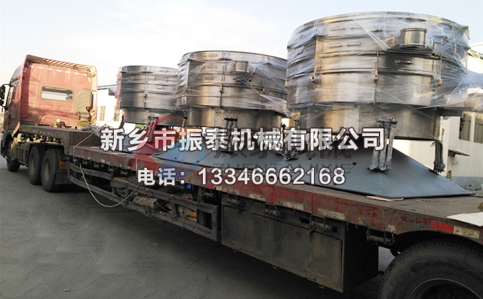 砂光粉圓形搖擺篩發(fā)貨 砂光粉圓形搖擺篩發(fā)貨